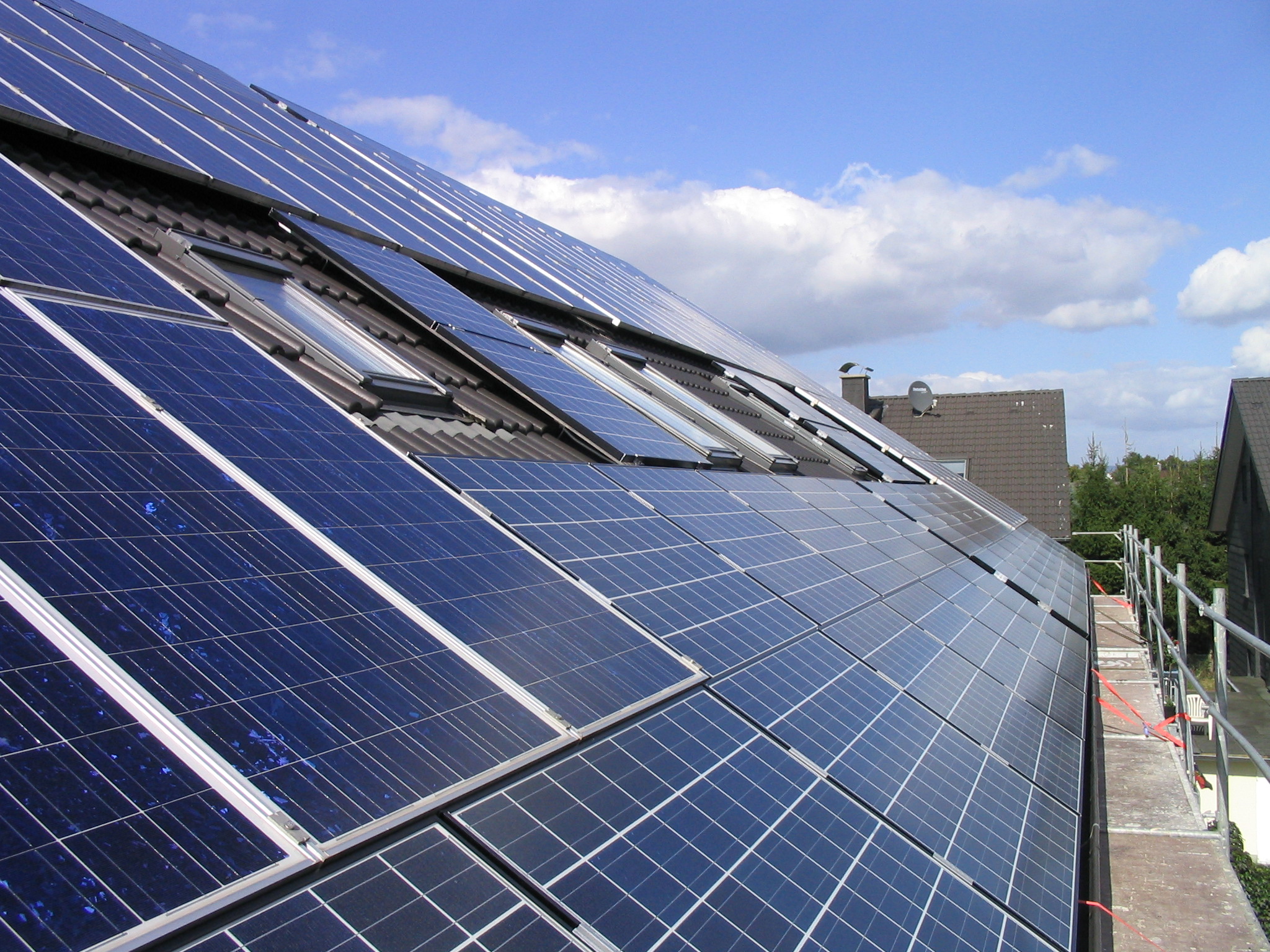 Bild der Fotovoltaikanlage